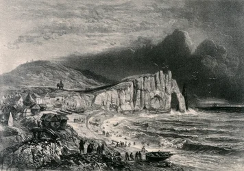 Étretat, illustration du chapitre sur la Normandie de 